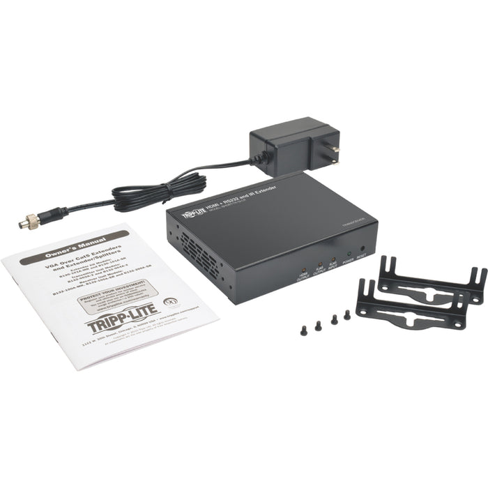 Tripp Lite HDBaseT HDMI Over Cat5e Cat6 Cat6a Extender Tranceiver, Serial and IR Passthrough 4K x 2K 100m 328ft