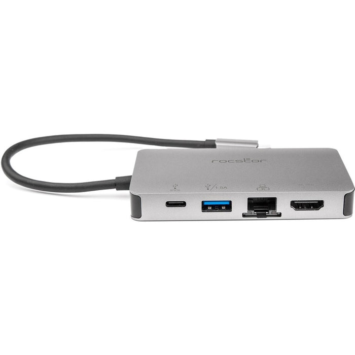 Rocstor Premium USB-C Multiport Adapter + PD Charging