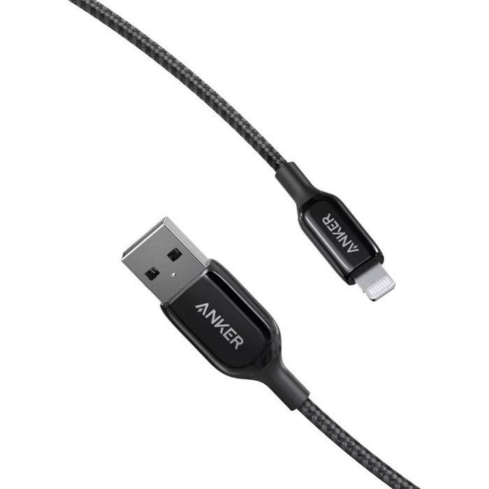 Anker PowerLine+ III with lightning connector 6ft USB-A to Lightning Cable A8823