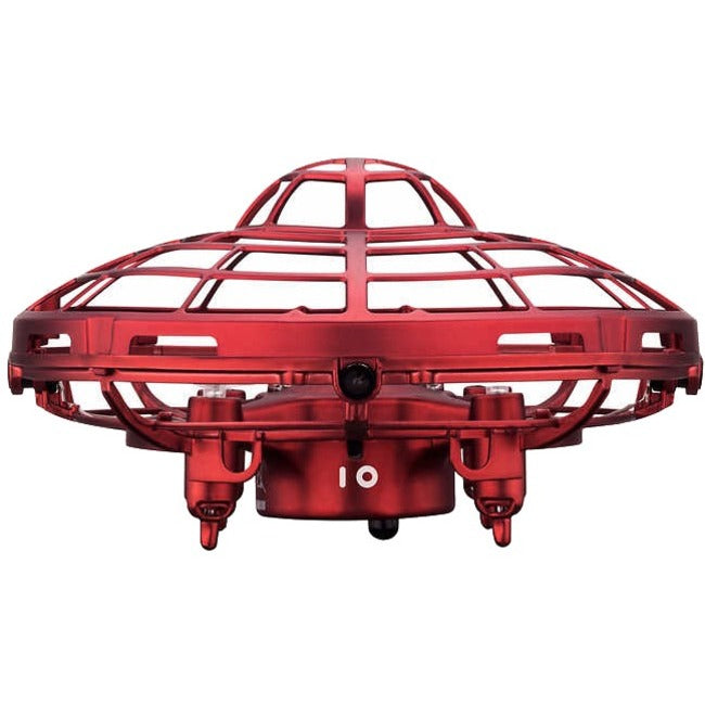 MYEPADS Hover Star- Motion Controlled UFO- Includes Glowing LED Lights- Red