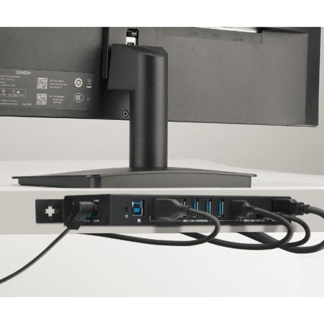 SIIG 10 Port Industrial USB 3.1 Gen 1 Hub with Dual USB-C & 65W Charging