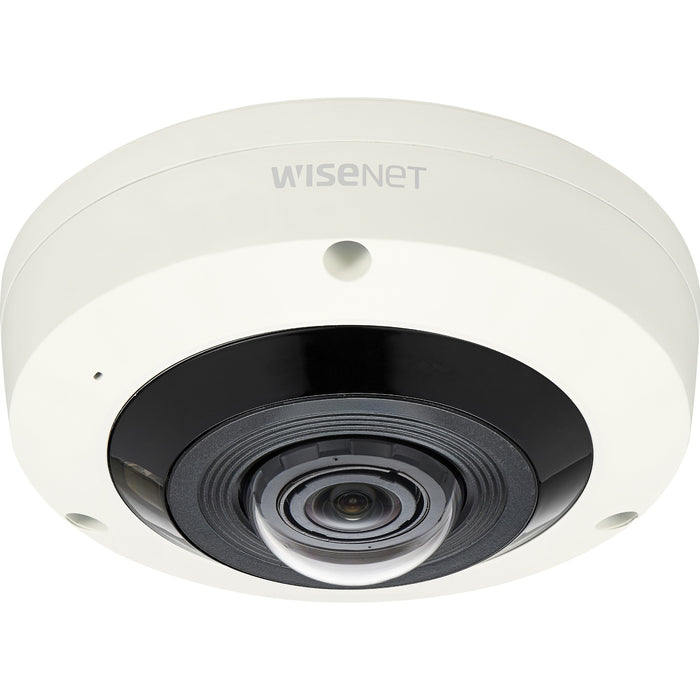 Wisenet XNF-8010RV 6 Megapixel Outdoor HD Network Camera - Color, Monochrome - Fisheye