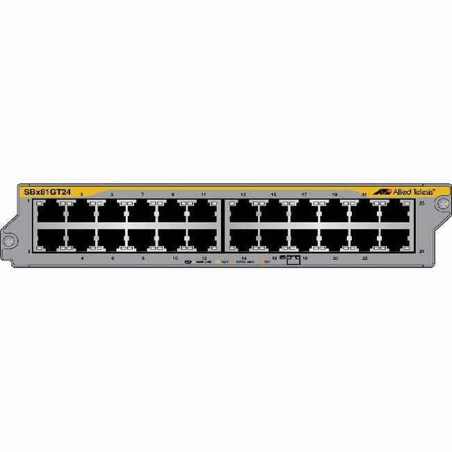 Allied Telesis 24-Port 10/100/1000T Ethernet Line Card
