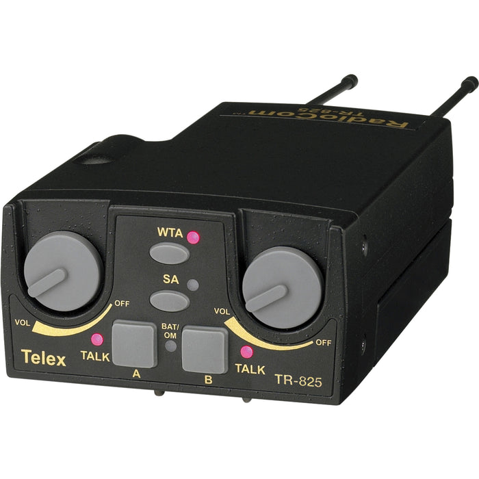 Telex TR-825 UHF Two-Channel Binaural Wireless Beltpack