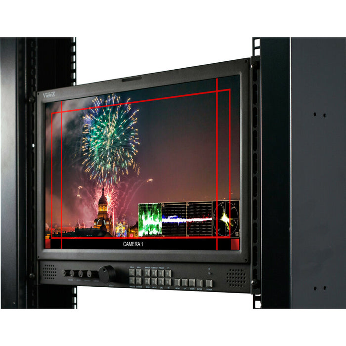 ViewZ Broadcast VZ-185RM-P 18.5" XGA LED LCD Monitor - 16:9