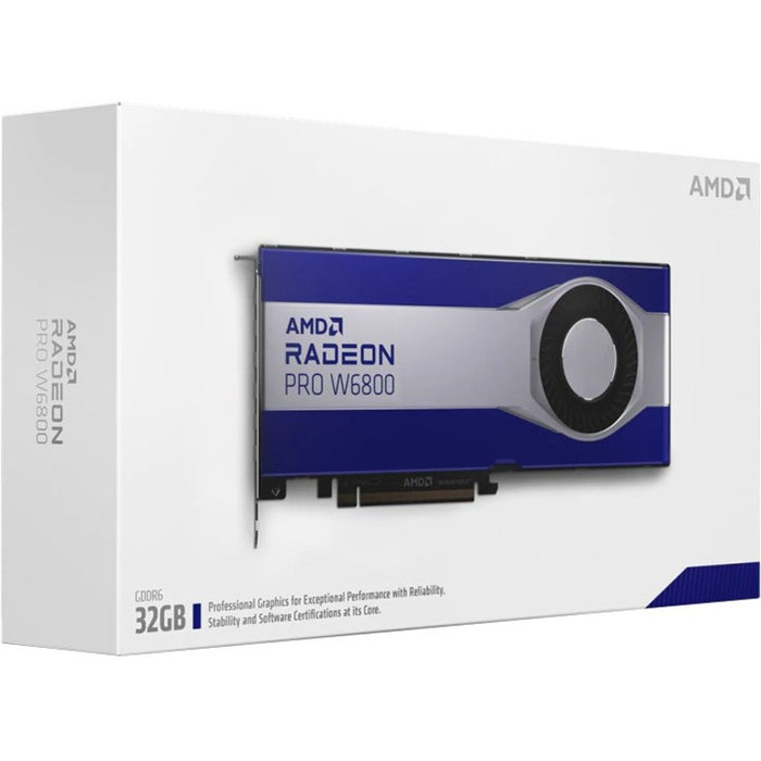 AMD Radeon Pro W6800 Graphic Card - 32 GB GDDR6 - Full-height