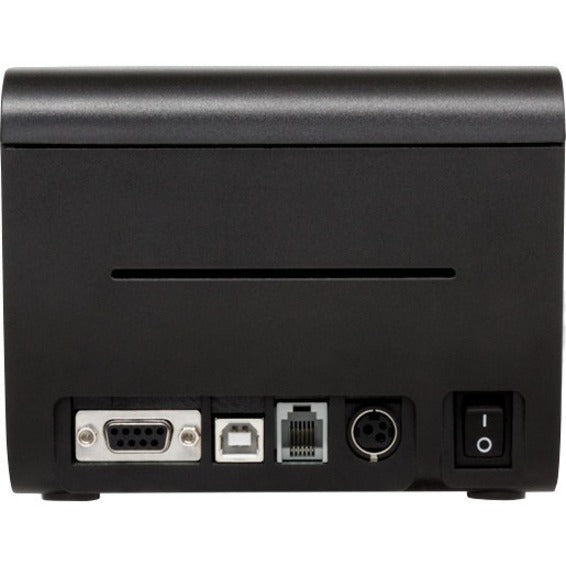 POS-X ION 911LB500100233 Thermal Transfer Printer - Monochrome - Receipt Print - USB - Serial - With Cutter - Black