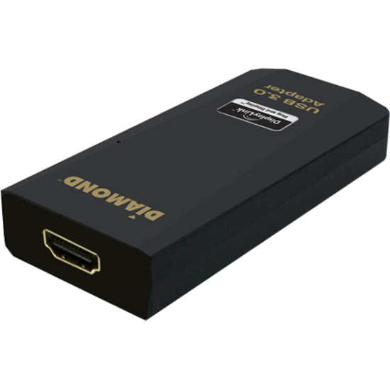 Diamond Multimedia USB 3.0 to DVI/HDMI Video Graphics Adapter up to 2560�1440 / 1920�1080 (BVU3500H)