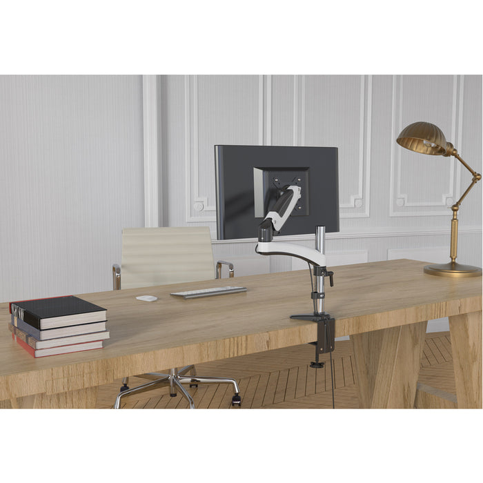 Amer Hydra Mounting Arm for Curved Screen Display, Flat Panel Display - White, Black, Chrome