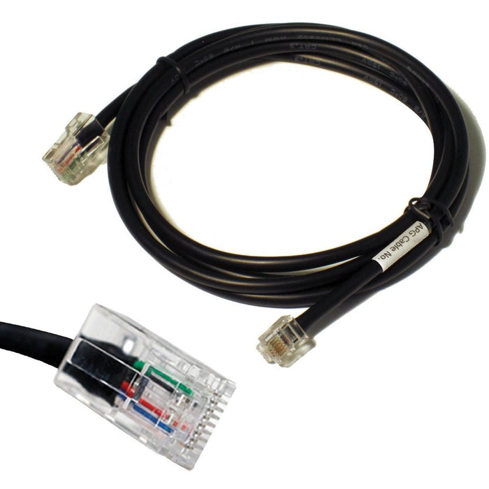 apg Printer Interface Cable | CD-101B Cable for Cash Drawer to Printer| 1 x RJ-12 Male - 1 x RJ-45 Male | Connects to EPSON and Star Printers