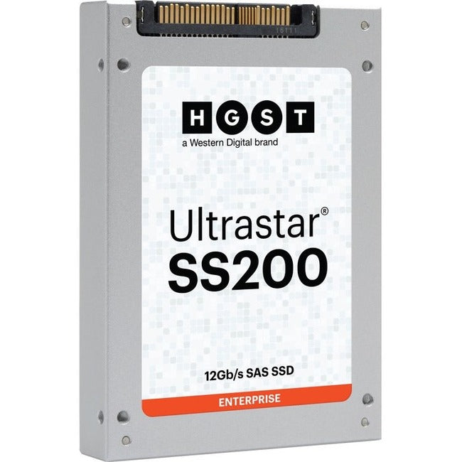 HGST Ultrastar SS200 SDLL1DLR-960G-CFA1 960 GB Solid State Drive - 2.5" Internal - SAS (12Gb/s SAS)