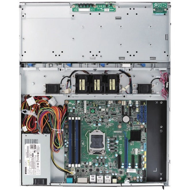 Advantech 1U Storage Chassis for MicroATX/ATX Serverboard with 4 Hot-swap Drive Bays