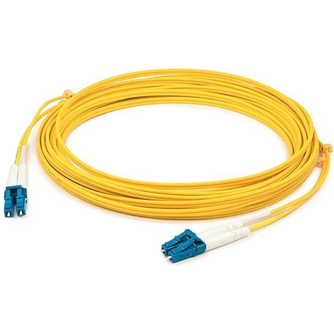 AddOn 2m LC (Male) to LC (Male) Yellow OM1 Duplex Plenum-Rated Fiber Patch Cable