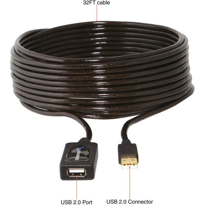 Sabrent 32-foot USB 2.0 Active Extension Cable