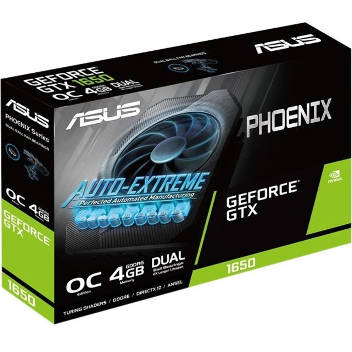 Asus NVIDIA GeForce GTX 1650 Graphic Card - 4 GB GDDR6
