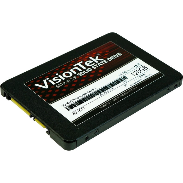 VisionTek 120GB 3D MLC 7mm 2.5" SSD