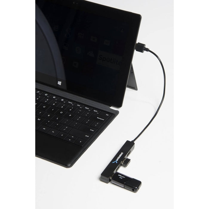 Sabrent 4 Port Portable USB 2.0 Hub (9.5" Cable)