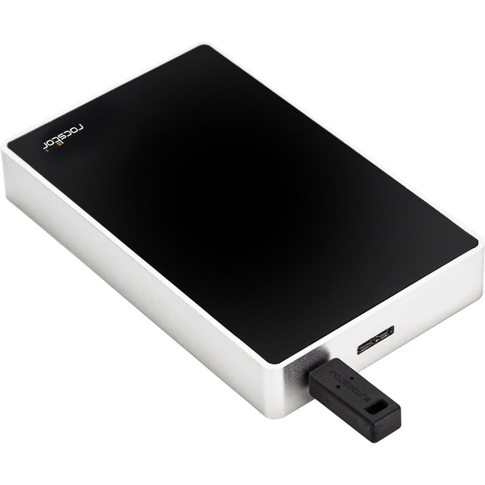 Rocstor Rocsecure EX31 500 GB Solid State Drive - External - Portable - USB 3.1 ENCYPTED PORTABLE DRIVE 3XTOKEN KEY