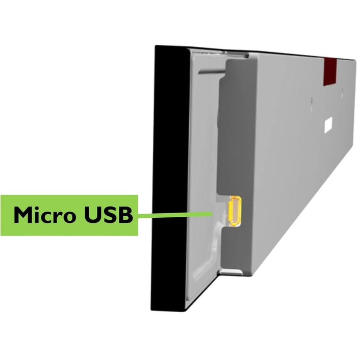 Mimo Monitors 23" Shelf Edge Stretch Display, 2" high, 700 nits, (MSE-23016)
