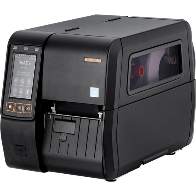 Bixolon XT5-40N Desktop Thermal Transfer Printer - Monochrome - Label Print - Ethernet - USB - Yes - Serial - US - Black