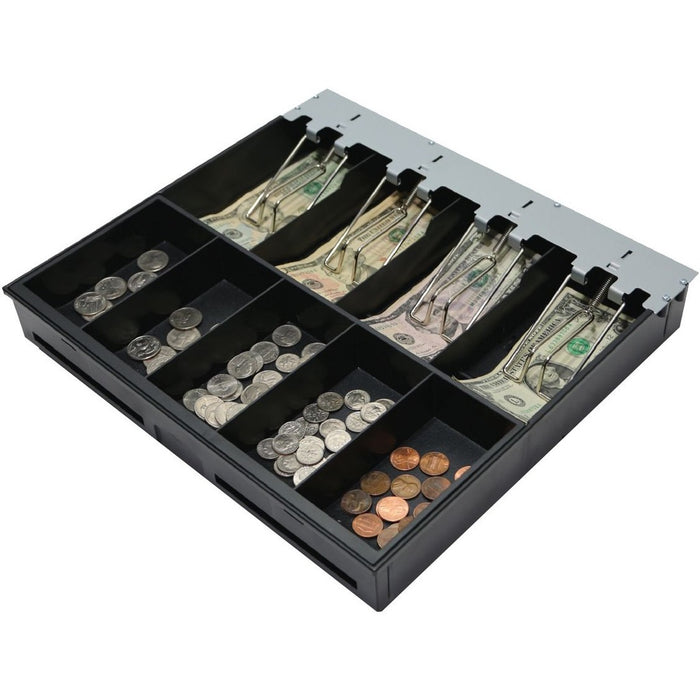 apg Arlo Series 330 Cash Drawer Replacement Tray | Plastic Molded Till for Cash Register | 4 Bill/ 5 Coin Compartments | KPK-15TA-A10-BX |