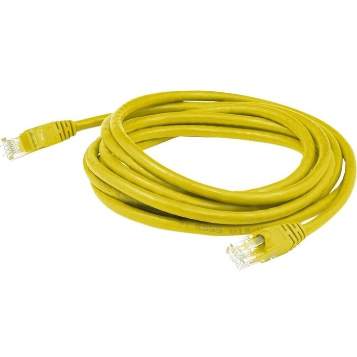 AddOn 10m RJ-45 (Male) to RJ-45 (Male) Yellow Cat6 STP Plenum-Rated Copper Patch Cable