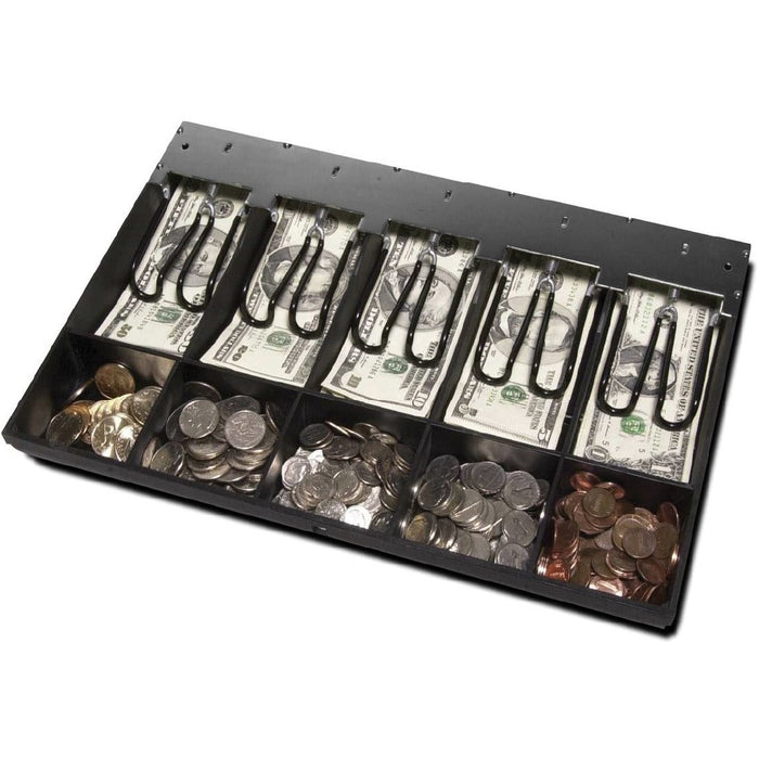 apg Replacement Tray | Value Till for Cash Register| 5 Bill/ 5 Coin Compartments | 15.4" x 11.1" x 2.4" | PK-15VTA-BX