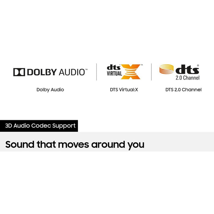 Samsung | HW-A550 | 2.1ch | Soundbar | w/ Dolby 5.1 / DTS Virtual:X | 2021