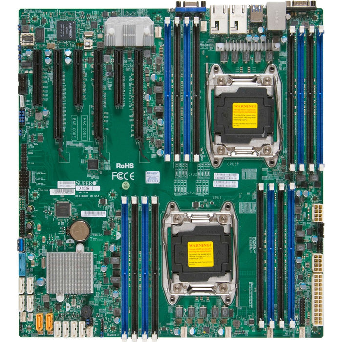 Supermicro X10DRi-T Server Motherboard - Intel C612 Chipset - Socket LGA 2011-v3 - Extended ATX