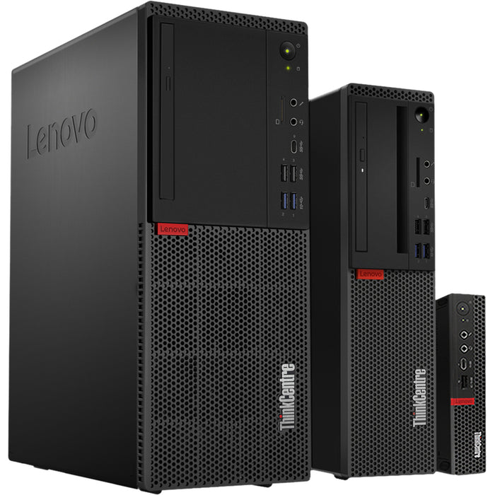 Lenovo ThinkCentre M720t 10SQ001JUS Desktop Computer - Intel Core i5 8th Gen i5-8400 2.80 GHz - 8 GB RAM DDR4 SDRAM - 512 GB SSD - Tower
