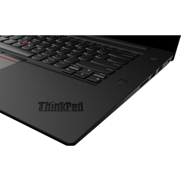 Lenovo ThinkPad P1 Gen 2 20QT0061US 15.6" Mobile Workstation - 3840 x 2160 - Intel Xeon E-2276M Hexa-core (6 Core) 2.80 GHz - 32 GB Total RAM - 1 TB SSD - Midnight Black