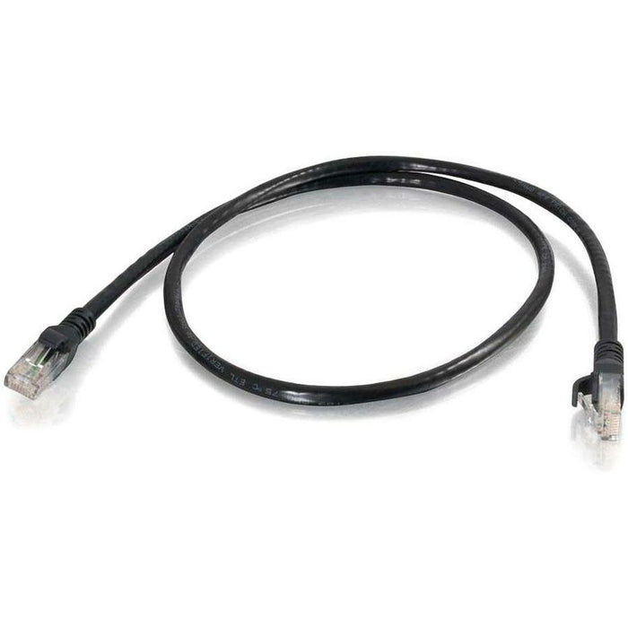 C2G 1 ft Cat6 Snagless Unshielded (UTP) Network Patch Cable (TAA) - Black