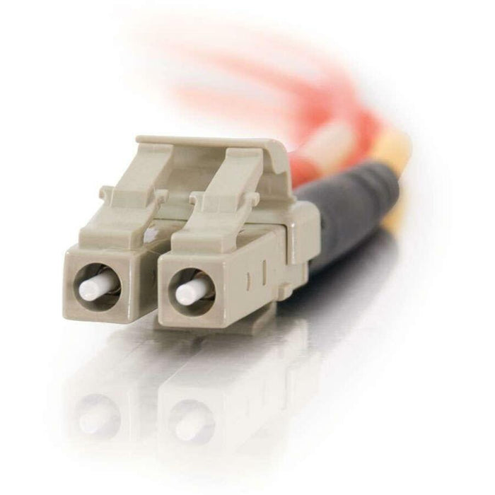 C2G-4m LC-LC 50/125 OM2 Duplex Multimode PVC Fiber Optic Cable (LSZH) - Orange