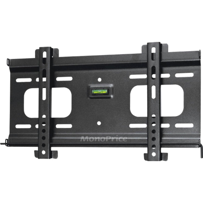 Monoprice Ultra-Slim Low Profile Wall Mount for Flat Panel Display - Black