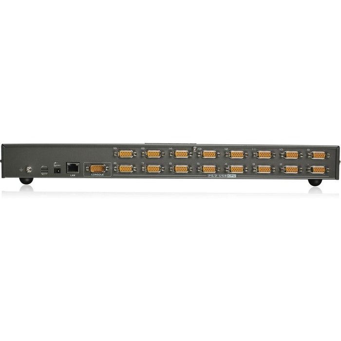 IOGEAR 16-Port IP Based KVM Kit with PS/2 and USB KVM Cables (TAA)