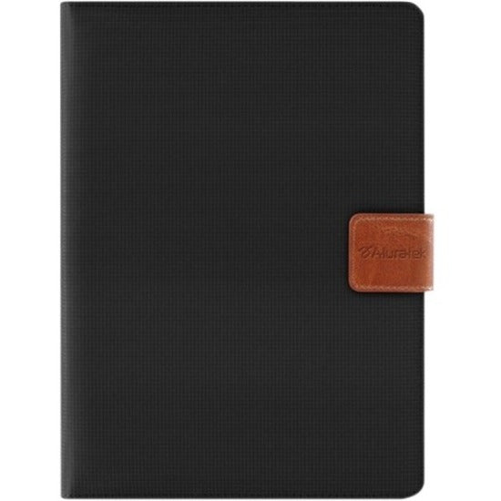 Aluratek AUTC10FB Carrying Case (Folio) for 10" Tablet - Black