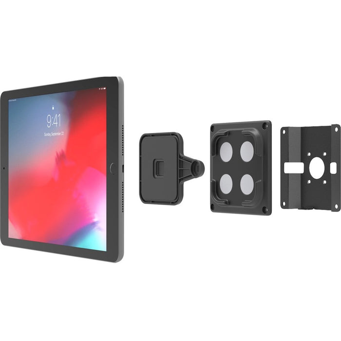 Compulocks Magnetix Wall Mount for Tablet, POS Kiosk, iPad, Handheld Device - Black