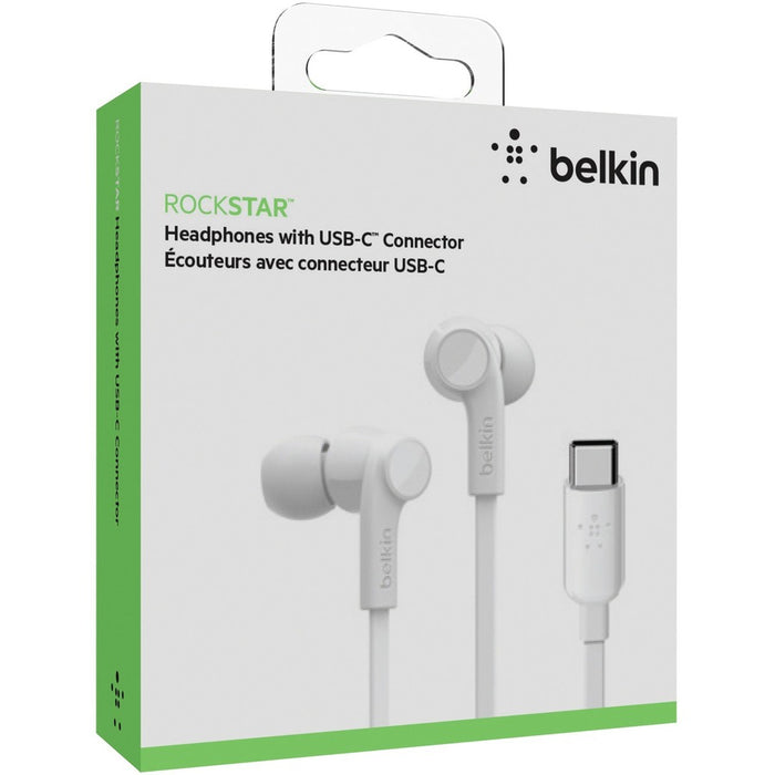 Belkin ROCKSTAR Headphones with USB-C Connector (USB-C Headphones)