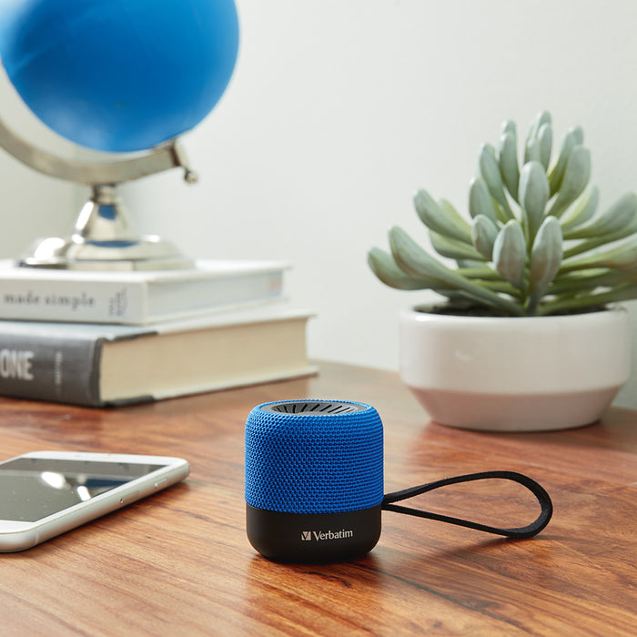 Verbatim Portable Bluetooth Speaker System - Blue