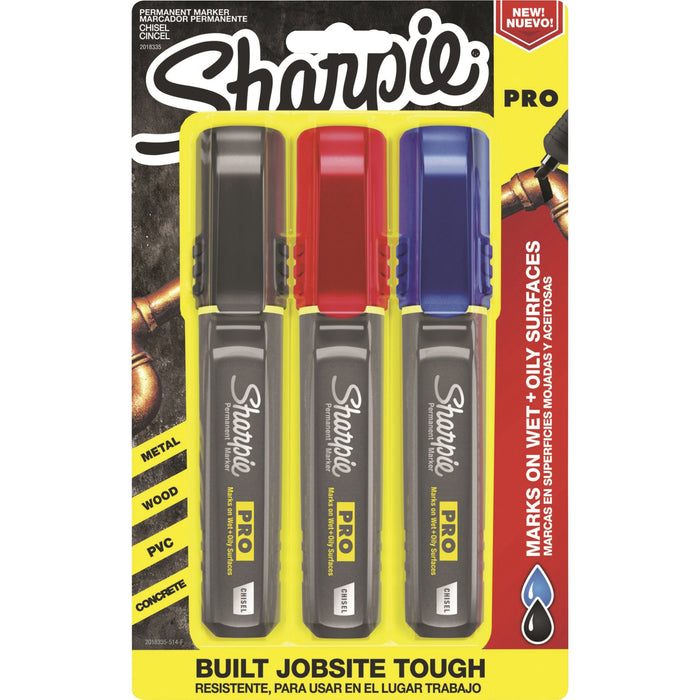 Sharpie PRO Chisel Tip Permanent Markers