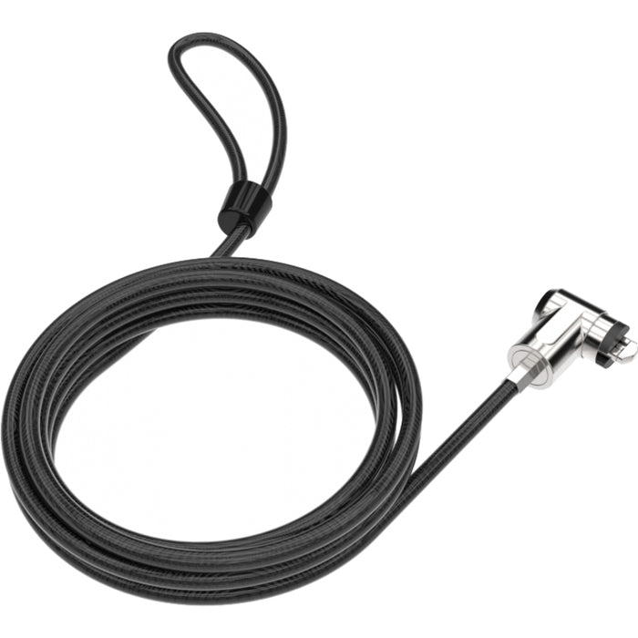 Universal Security Cable Lock T-bar with peripheral Security Trap