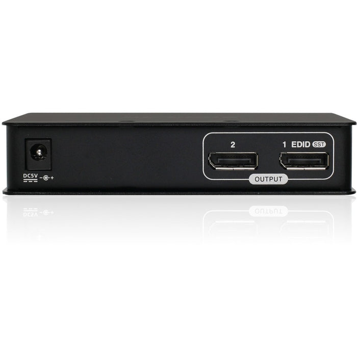 IOGEAR 2-Port DisplayPort 1.2 Cinema 4K Splitter & Multi-Monitor MST Hub w/Cables Kit