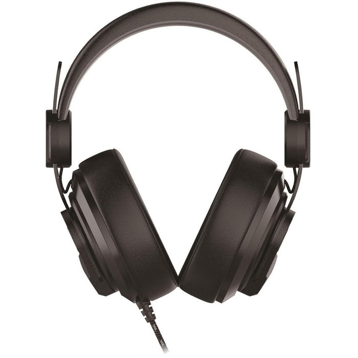 Plugable Performance Onyx Gaming Headset with Retractable Microphone, Noise Isolation, Memory Foam Ear Cushions