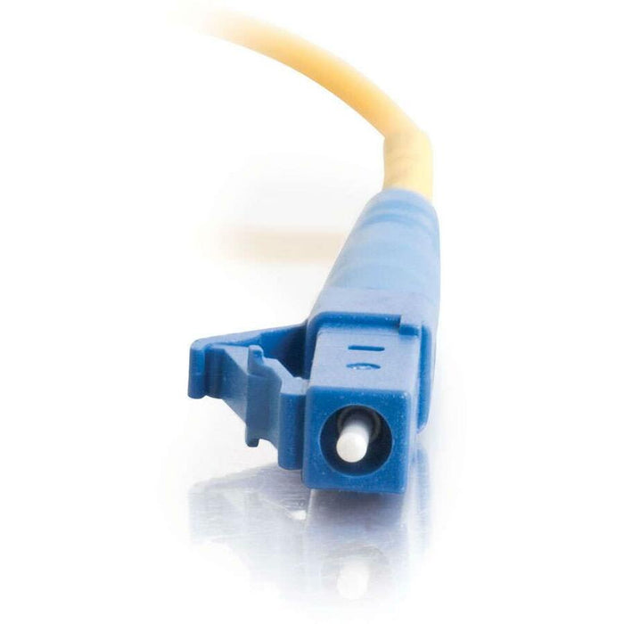 C2G-5m LC-LC 9/125 OS1 Simplex Singlemode Fiber Optic Cable (Plenum-Rated) - Yellow