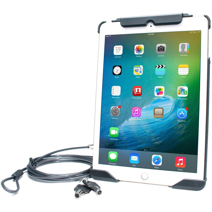 CTA Digital Anti-Theft Case with Built-In Grip Stand for iPad Air and iPad Pro 9.7