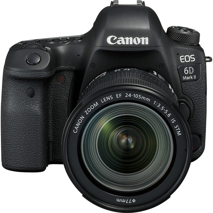 Canon EOS 6D Mark II 26.2 Megapixel Digital SLR Camera with Lens - 0.94" - 4.13"