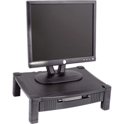 Kantek Adjustable Standard Monitor Stand with Drawer