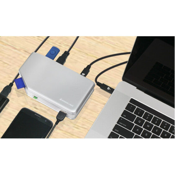 IOGEAR USB-C Hub with Card Reader