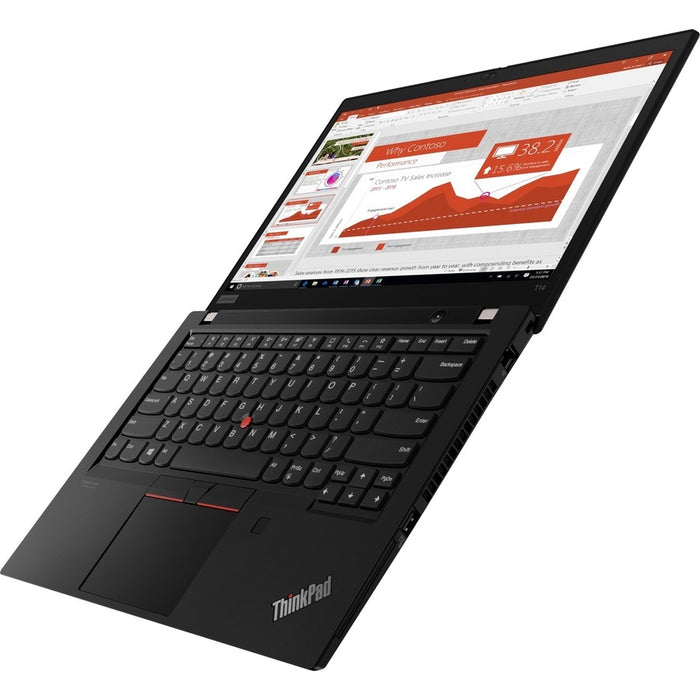 Lenovo ThinkPad T14 Gen 1 20S1SBLK00 14" Notebook - Full HD - 1920 x 1080 - Intel Core i5 10th Gen i5-10310U Quad-core (4 Core) 1.70 GHz - 16 GB Total RAM - 512 GB SSD - Black