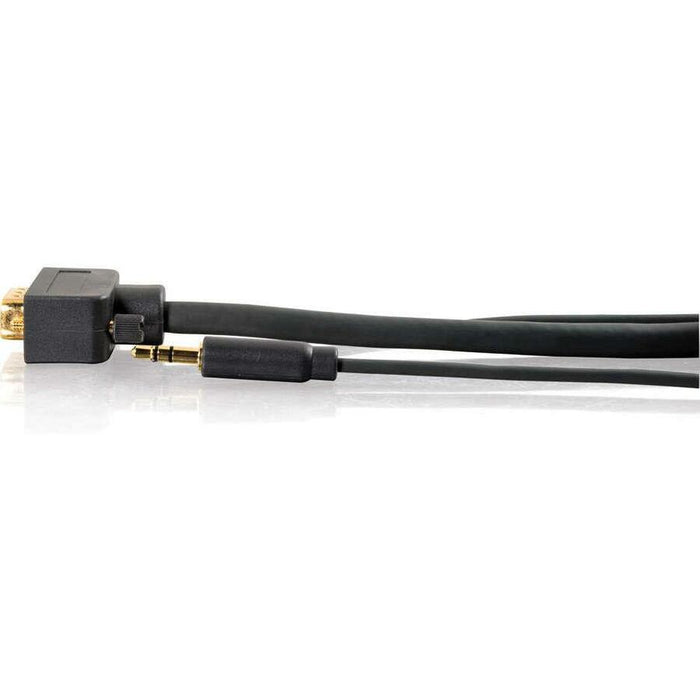 C2G 25ft Flexima HD15 UXGA + 3.5mm Stereo Audio M/M Monitor Cable